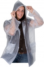 Raincoat, transparent