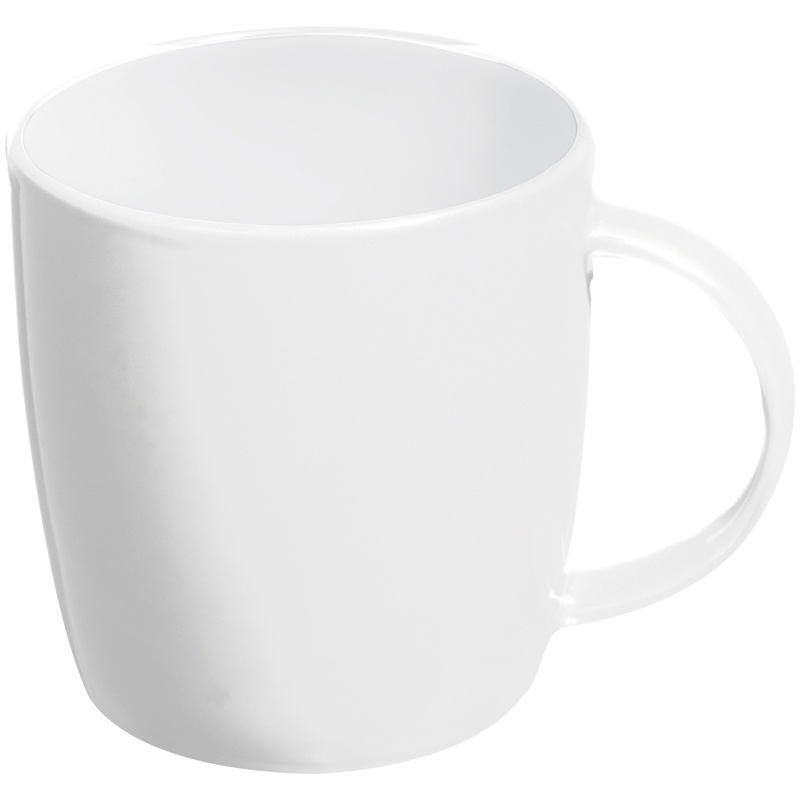 Logo trade promotional merchandise photo of: Ceramic mug, 300 ml, white