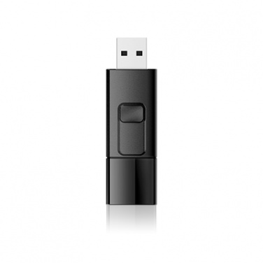 Logo trade promotional items picture of: Pendrive Silicon Power 3.0 Blaze B05, black