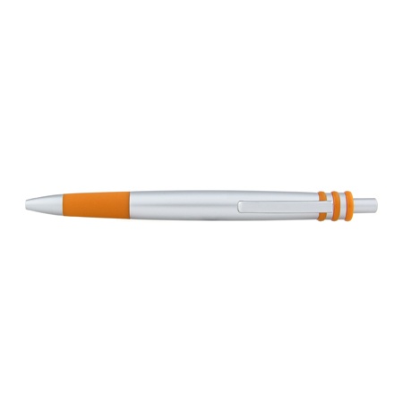 Logotrade advertising product picture of: Plastic ball pen 'Mansfield' orange, Orange
