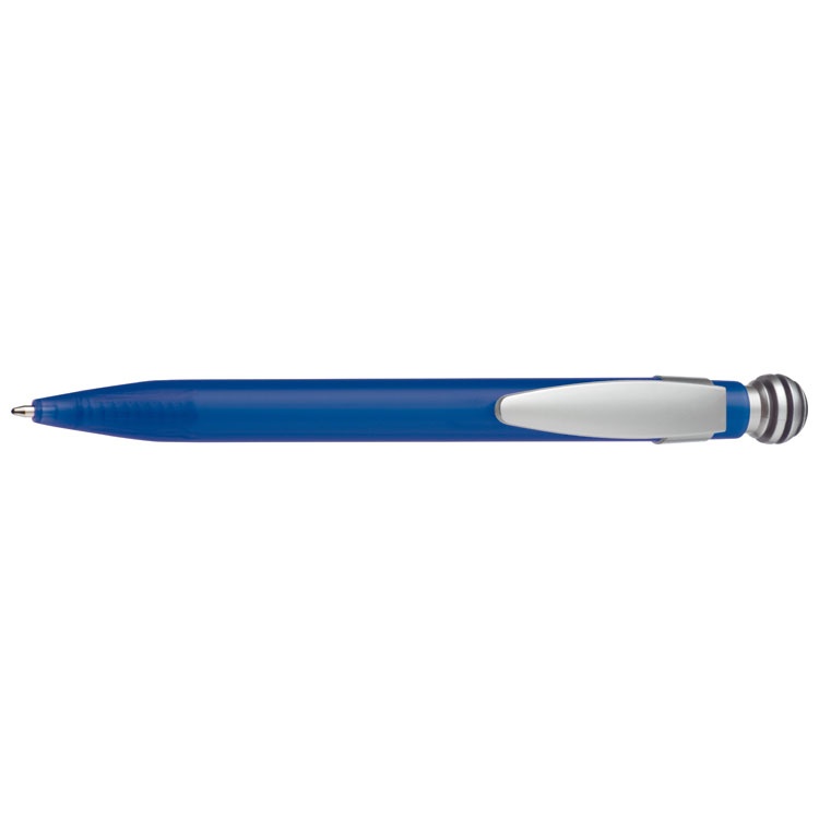 Logotrade advertising product picture of: Plastic ball pen GRIFFIN blue, Blue