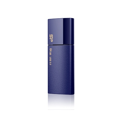 Logotrade promotional merchandise image of: Pendrive Silicon Power 3.0 Blaze B05, blue
