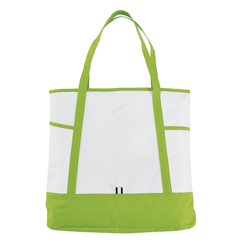 Logotrade promotional gift picture of: P-600D multipurpose bag, light green