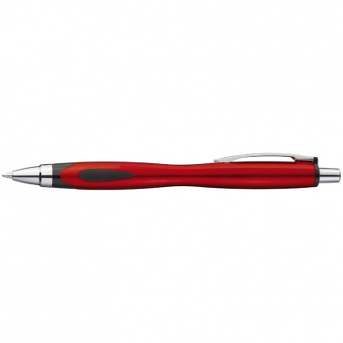 Logotrade promotional merchandise picture of: Plastic ball pen LUENA, red