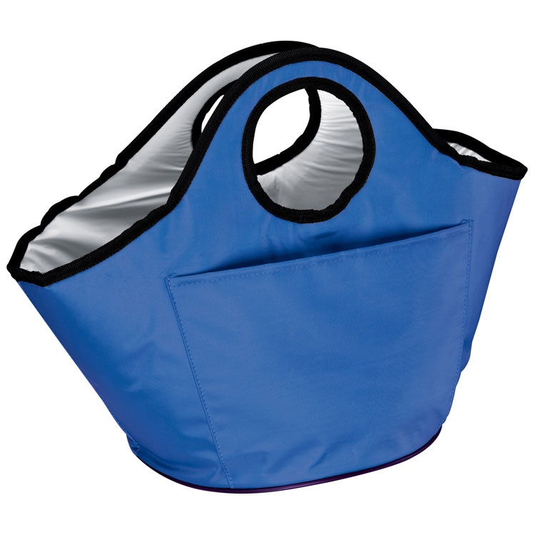 Logo trade advertising products picture of: Cooling bag 'Stralsund', blue