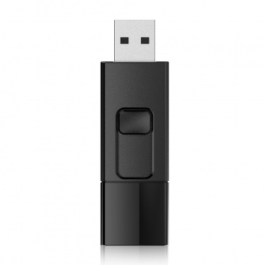 Logotrade promotional gift image of: Pendrive Silicon Power Secure G50 16GB, black