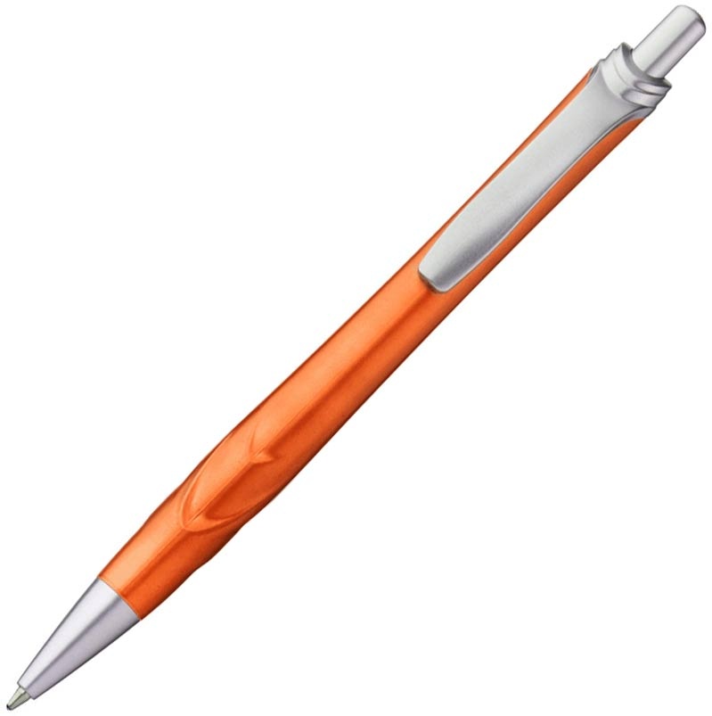 Logotrade promotional merchandise picture of: Plastic ball pen 'ans', orange