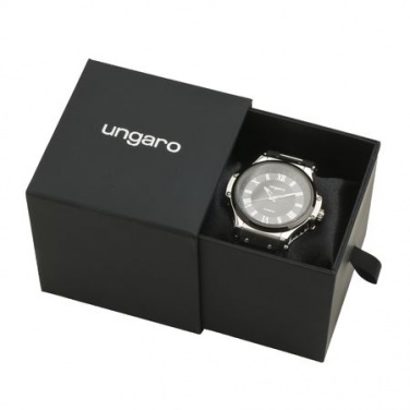 Logo trade promotional gift photo of: Watch Angelo classic, black