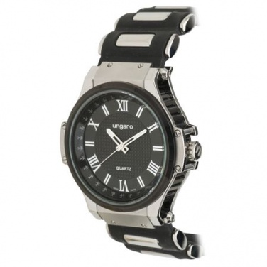 Logo trade promotional products picture of: Watch Angelo classic, black