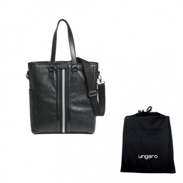 Logo trade corporate gift photo of: Shopping bag Storia, black