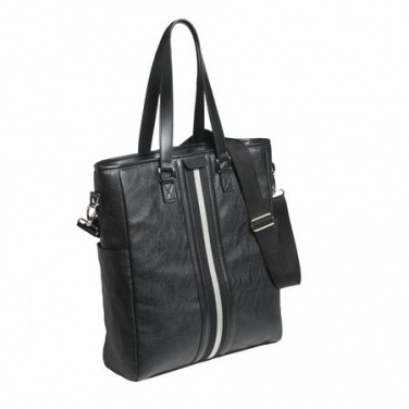 Logo trade promotional products image of: Shopping bag Storia, black
