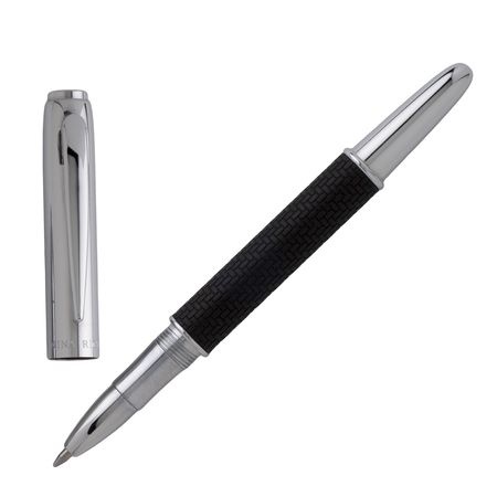 Logotrade promotional item image of: Rollerball pen Trame, black