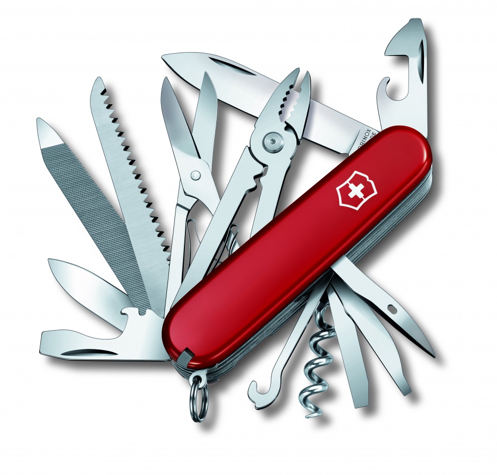 Logotrade business gifts photo of: Handyman multitool, red
