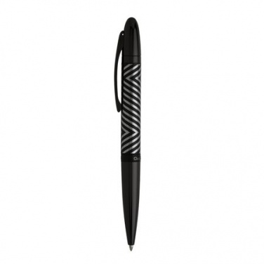 Logotrade promotional product picture of: Ballpoint pen Résonance Black