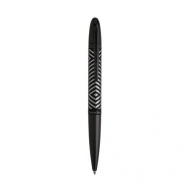 Logotrade corporate gift picture of: Ballpoint pen Résonance Black