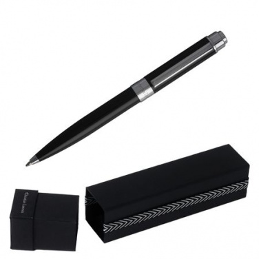 Logo trade promotional items picture of: Ballpoint pen Scribal Black
