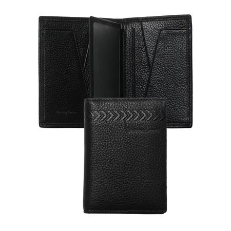 Logo trade corporate gifts image of: Card holder Galon, black