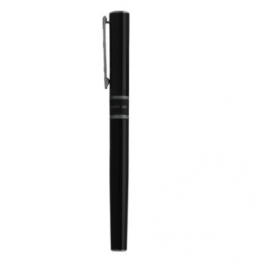 Logo trade promotional merchandise image of: Rollerball pen Central, black