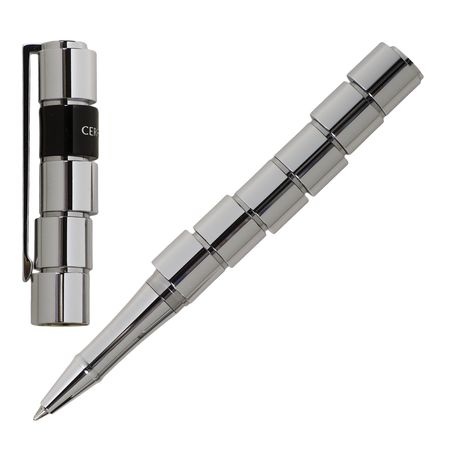 Logotrade promotional products photo of: Rollerball pen Excentric, grey
