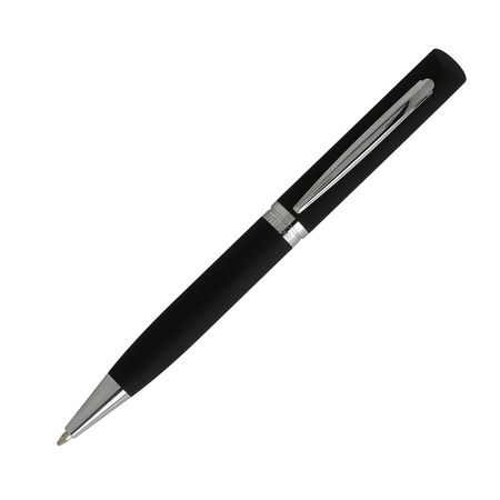 Logo trade corporate gifts picture of: Ballpoint pen Soft, black