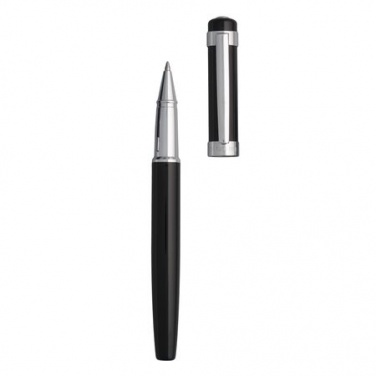 Logo trade corporate gifts picture of: Rollerball pen Orchestra Black