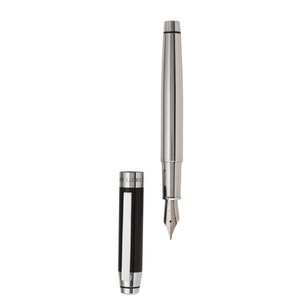 Logo trade promotional merchandise picture of: Fountain pen Heritage black