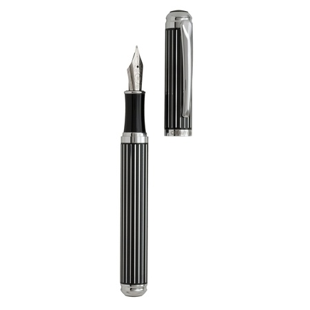 Logo trade promotional merchandise photo of: Fountain pen Symbolic, black