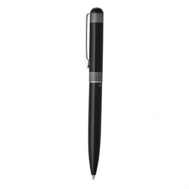 Logo trade promotional merchandise picture of: Ballpoint pen Mesh, black