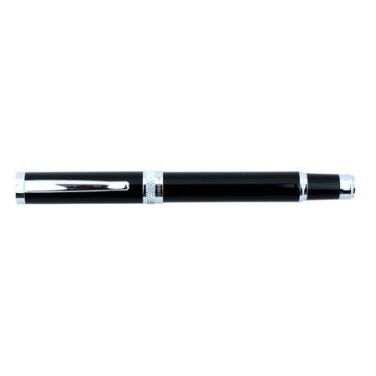 Logo trade corporate gifts picture of: Fountain pen Focus, black