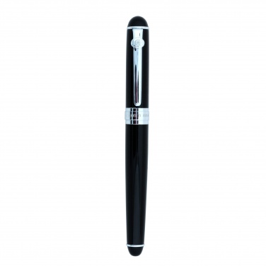Logo trade promotional gifts image of: Rollerball pen West, black