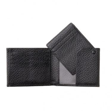 Logo trade advertising products picture of: Card wallet Escape, black