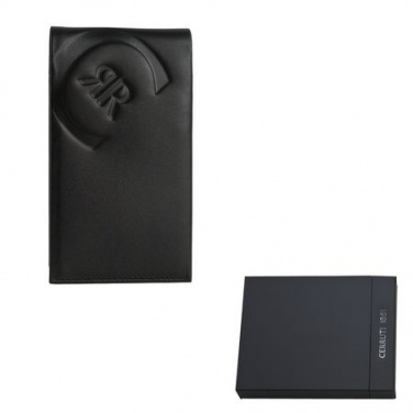 Logo trade corporate gifts picture of: Card holder Label, black