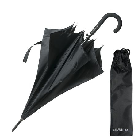 Logo trade business gifts image of: Umbrella Mesh Big, black