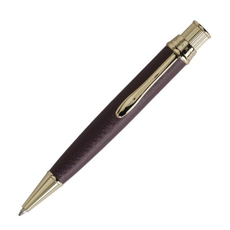 Logotrade business gifts photo of: Ballpoint pen Evidence Leather Burgundy