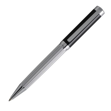 Logotrade advertising product image of: Ballpoint pen Ciselé Chrome, grey
