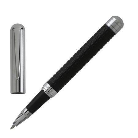 Logo trade promotional items picture of: Rollerball pen Uuuu Homme, black