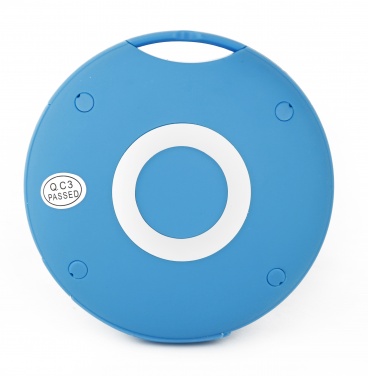 Logo trade promotional giveaway photo of: Silicone mini speaker Bluetooth, blue