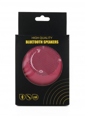 Logotrade advertising products photo of: Silicone mini speaker Bluetooth, blue