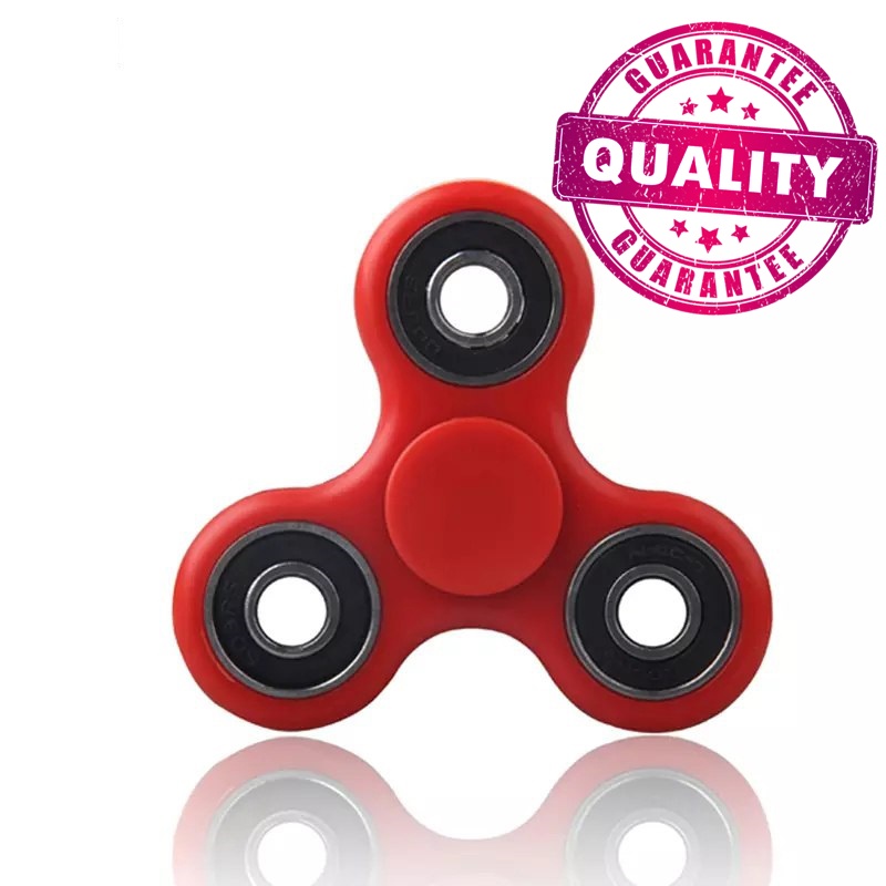 Logo trade promotional giveaways picture of: Fidget Spinner red