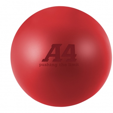 Logotrade advertising product picture of: Cool round stress reliever, red