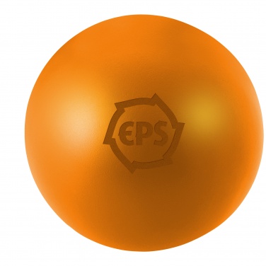 Logo trade promotional gifts image of: Cool round stress reliever, orange
