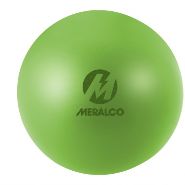 Logotrade promotional products photo of: Cool round stress reliever, lime green