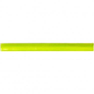 Logo trade advertising products image of: Hitz compliant neon slap wrap, yellow