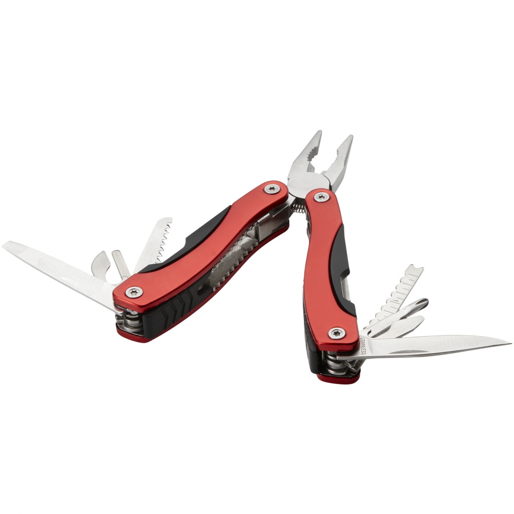 Logotrade promotional item picture of: Casper 11-function multi tool, red