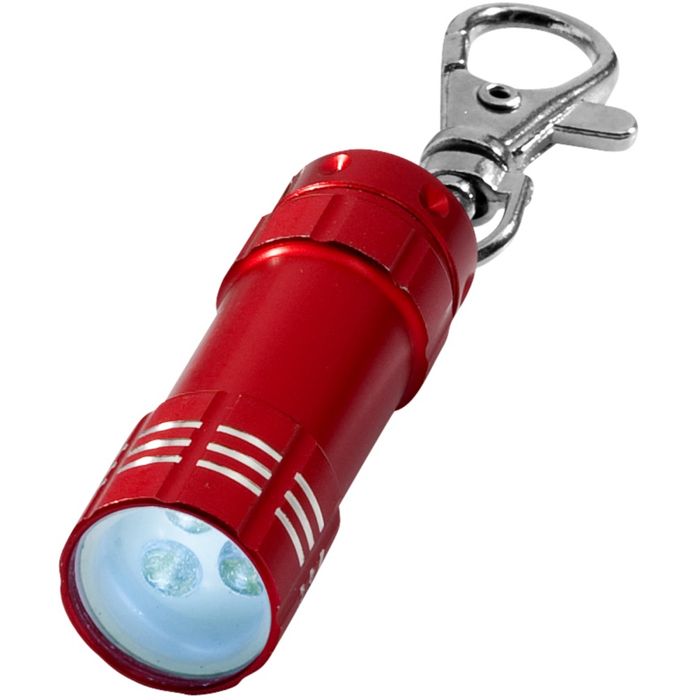 Logo trade promotional gifts picture of: Astro key light, red