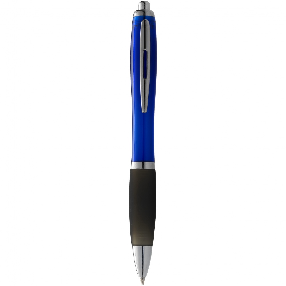Logo trade corporate gift photo of: Nash ballpoint pen, blue