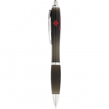 Logo trade promotional gifts image of: Nash ballpoint pen, black