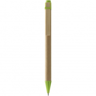 Logotrade promotional item picture of: Salvador ballpoint pen, light green