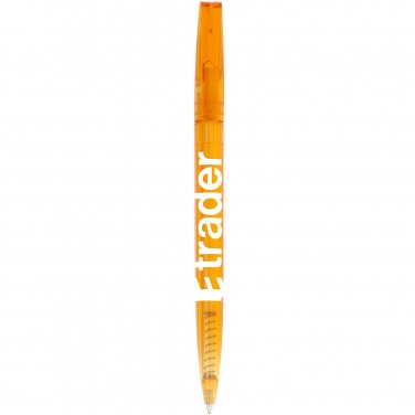 Logo trade promotional merchandise photo of: London ballpoint pen, orange
