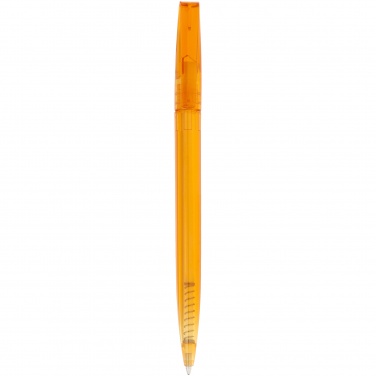Logo trade promotional items image of: London ballpoint pen, orange